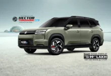 MG Hector Tomahawk EV 517 किमी रेंज वाली 7-सीटर इलेक्ट्रिक SUV