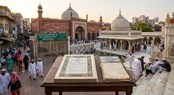 Waqf भारतीय मुसलमान, वक्फ, और हमारा संविधान: सियासत और सामाजिक ताने-बाने का सवाल