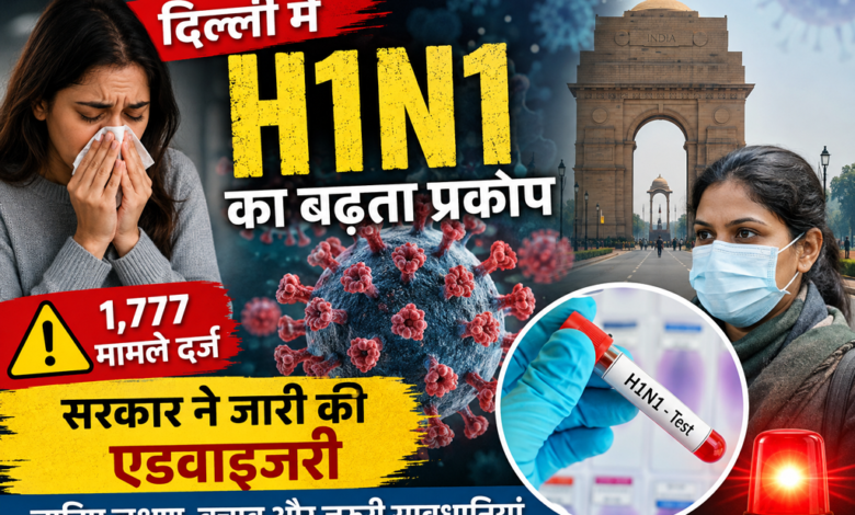 दिल्ली में H1N1 का बढ़ता प्रकोप: 1,777 मामले, सरकार ने जारी की एडवाइजरी, जानिए लक्षण और बचाव 37 h1ni दिल्ली में H1N1 का बढ़ता प्रकोप: 1,777 मामले, सरकार ने जारी की एडवाइजरी, जानिए लक्षण और बचाव