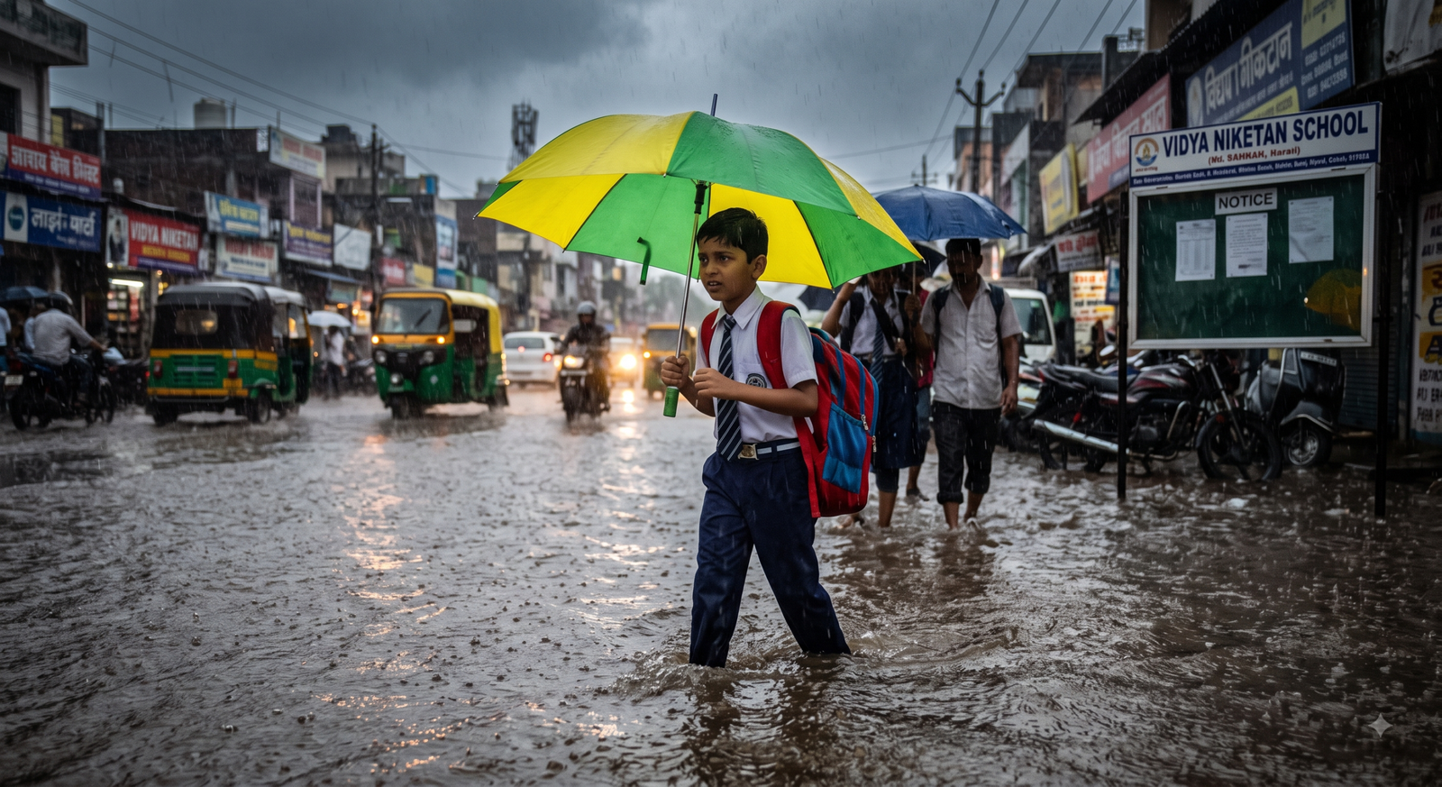 Monsoon School Holiday 2026: भारी बारिश का कहर! UP, बंगाल से ओडिशा तक स्कूलों की छुट्टी पर आया बड़ा अपडेट 3 monsoon scaled Monsoon School Holiday 2026: भारी बारिश का कहर! UP, बंगाल से ओडिशा तक स्कूलों की छुट्टी पर आया बड़ा अपडेट