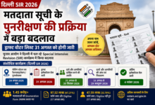 Delhi SIR: मतदाता सूची के पुनरीक्षण की प्रक्रिया में बड़ा बदलाव, ड्राफ्ट वोटर लिस्ट 31 अगस्त को होगी जारी 12 sir update Delhi SIR: मतदाता सूची के पुनरीक्षण की प्रक्रिया में बड़ा बदलाव, ड्राफ्ट वोटर लिस्ट 31 अगस्त को होगी जारी