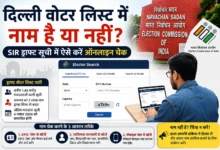 दिल्ली वोटर लिस्ट की SIR ड्राफ्ट सूची ऑनलाइन चेक करते मतदाता