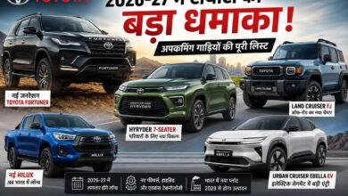 toyota india upcoming vehicles 1200px Toyota India Upcoming Vehicle Lineup: नई SUV से लेकर 7-सीटर तक, 2026-27 में टोयोटा करेगी बड़ा धमाका