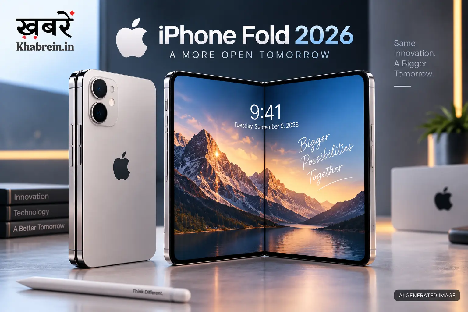 iPhone Fold 2026: Apple के पहले फोल्डेबल iPhone में मिल सकती हैं ये खास खूबियां 6 iPhone Fold 2026 Apple का पहला फोल्डेबल iPhone