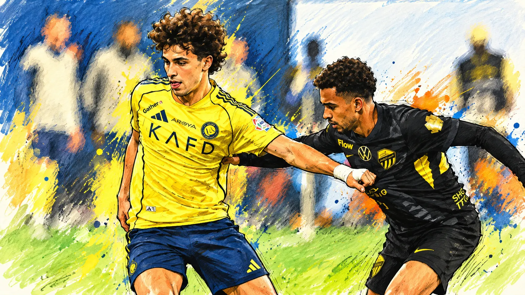 Al-Ittihad vs Al-Nassr मुकाबले में Cristiano Ronaldo