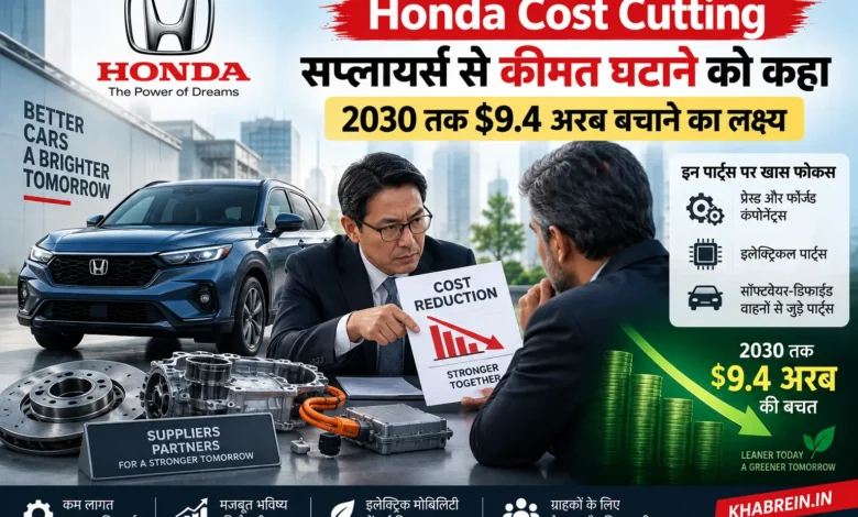 Honda Cost Cutting योजना में सप्लायर्स से कीमत घटाने की मांग